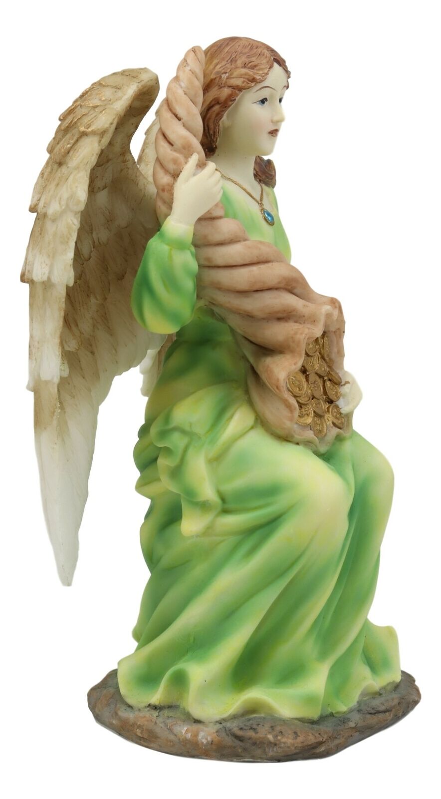 Ebros Colorful Sitting Roman Angel Of Abundance Prosperity Positive Energy Statue 7"H