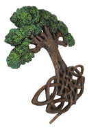Celtic Tree of Life Yggdrasil With Knotwork Roots Decorative Wall Plaque Decor