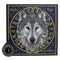 Ebros The Wild One Celtic Gray Wolf Illustrated Ouija "Talking" Spirit Board Game With Planchette 15" by 15" Witchcraft Dark Arts