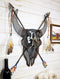 Western Dreamcatcher Indian Warpath Bull Bison Skull Crossed Arrows Wall Decor
