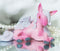 Ebros Whimsical Fairy Tale Pegasus Horse Figurine Shelf Decor (Pink Acacia)