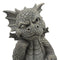 Ebros The Thinker Whimsical Garden Dragon Statue 10"H Cute Baby Dragon Winking Eye