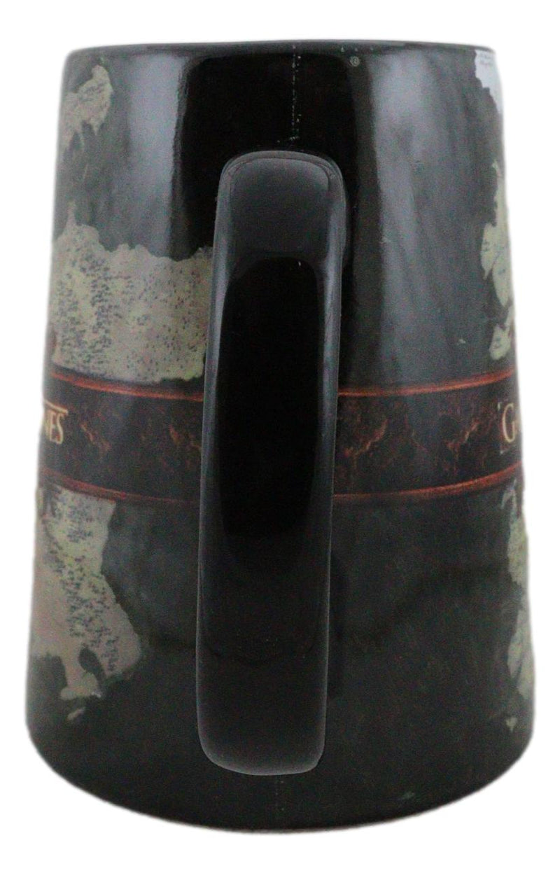 Ebros HBO Series Game Of Thrones Map Of Westeros And Essos Ceramic Mug 5.5"Tall
