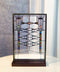 Ebros Frank Lloyd Wright Robie House Modern Stained Glass Metal Framed Hanging Wall Decor