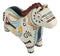 Native Tribe American Aztec Hopi Indian Style Equine Horse Totem Spirit Figurine