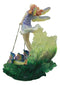 Surfer's Dream Josephine Wall Statue Ocean Fairy Riding Rainbow Fish Chariot