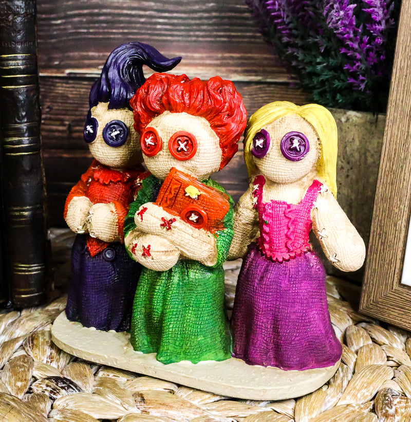 Pinheadz Monster Voodoo Stitches Hocus Pocus Three Witches Salem Terror Figurine