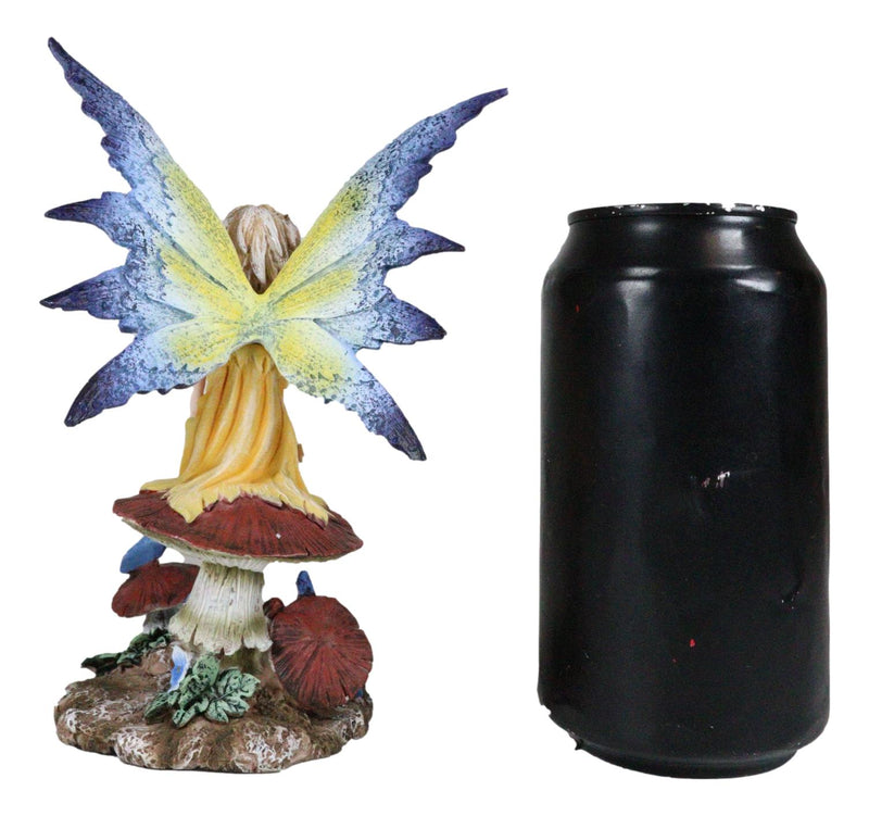Amy Brown Toadstool Mushroom Fairy Figurine Fae Magic Statue Fantasy Collectible