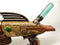 Ebros 12 Inch Steampunk Themed Hand Gun with Stand Statue Figurine