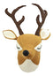 Fiona Walker England Handmade Organic Mini Sleepy Deer Head Hanging Wall Decor