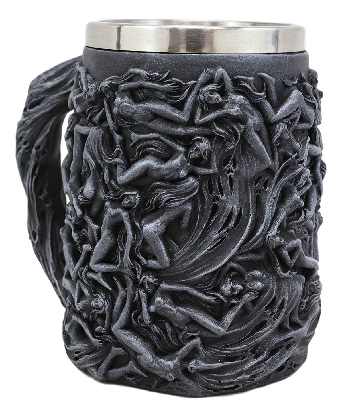 Ebros Large Gothic Ossuary Sexy Nude Erotica Tantric Voodoo Tattoo Morphing Female Bodies Coffee Mug Drinking Cup Tankard