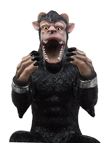 Holiday Devil Krampus Folklore Figurine Wine Bottle Holder 11"L