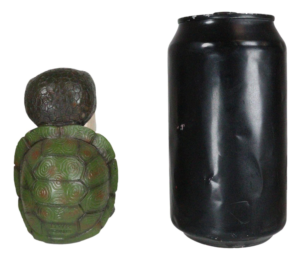 River Baby Tortoise Holding A Bucket Toothpick Holder Figurine With Toothpicks