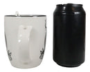 Wicca Sacred Hellhound Pentagram Devil Dog Porcelain Mug With Spoon Set 13oz