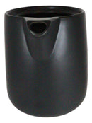Black Porcelain Coffee Maker Carafe Pot With Pour Over Dripper Filter Cup Set