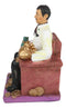 Ebros Gift Jesus Malverde Statue Angel Of The Poor Sinaloa Religious Figurine Mexico Decor 6.25"Tall