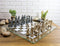 Ebros Olympus War Greek Olympian Gods Demigods Resin Chess Pieces With Glass Board Set