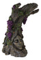 Celtic Forest Tree Ent Greenwoman Bacchus Wine Glasses and Bottle Holder Valet