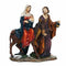 Flight into Egypt Mary Joseph & Jesus Baby Catholic Figurine 8.5"