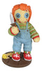 Ebros Child's Play Buddi Horror Doll Chucky Holding Knife Pinheadz Monster