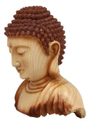 Ebros Medium Feng Shui Shakyamuni Buddha Gautama Bust with Ushnisha Figurine