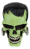 Dr Victor Frankenstein Skull Figurine 2"H Miniature Frankenskull Gothic Skeleton