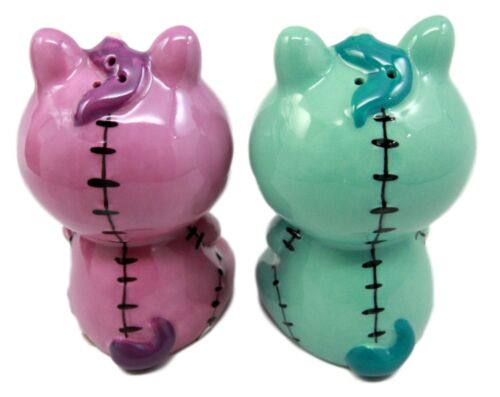 Ebros Furry Bones Unicorn Salt And Pepper Shakers Ceramic Set Voodoo Unie - Ebros Gift