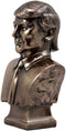 Ebros Bronzed Resin USA President Donald J Trump Bust Figurine MAGA 7.5"H