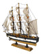 12"H Handicraft Wood Old Ironsides USS Constitution Frigate Ship Model Display