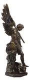 Life Sized Saint Michael The Archangel Slaying Lucifer Satan Statue 70"H Decor