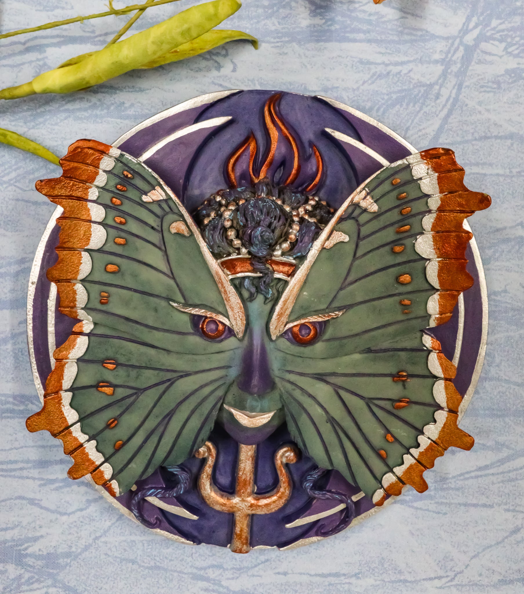 Ebros Butterfly Metamorphosis Psyche Spirit Goddess Decor Wall