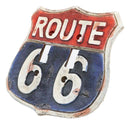 Set of 2 Western US Highway Route 66 Sign Double Toggle Switch Wall Plates