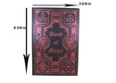 Occultic Sacred Symbols Gothic Book Of Magic Embossed Blank Page Journal Book