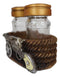Ebros Cowboy Revolver Six Shooter Pistol Western Star & Ropes Salt Pepper Shakers Set
