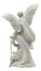 Holy Archangel Saint Michael With Chained Lucifer Statue Holy Eucharist Patron