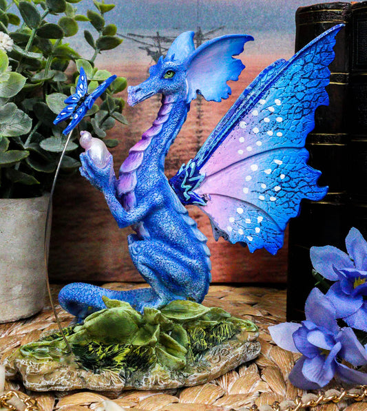 Ebros Magical Indigo Fairy Dragon by Amy Brown 'Possibilities' Fantasy Figurine
