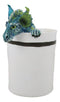 Amy Brown Sweet Addictions Good Morning Pet Dragon In Espresso Coffee Cup Statue