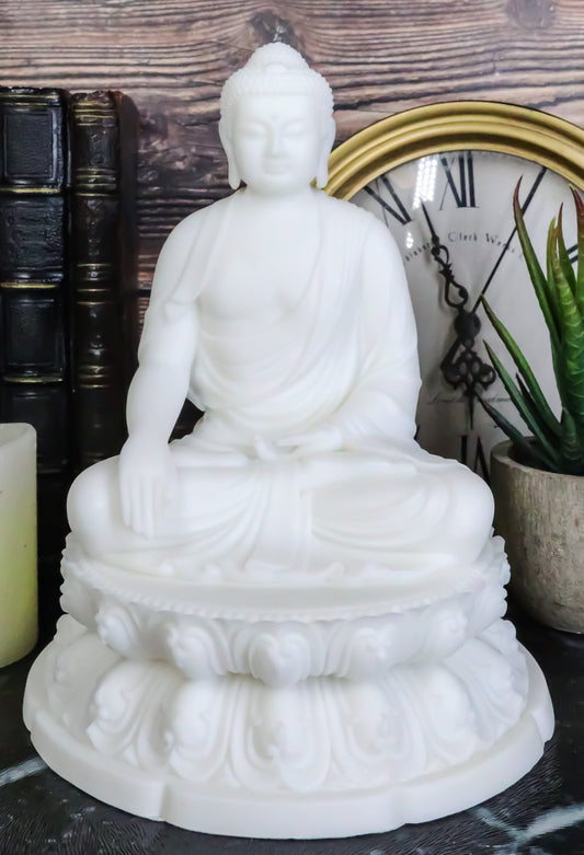 Enlightenment Buddha Shakyamuni Sitting In Royal Meditation Pose Zen Figurine