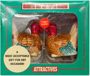 Ebros Turkey Magnetic Ceramic Salt & Pepper Shakers Thankgiving Seasonal Decor