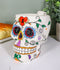 Ebros Tribal Day of The Dead Love Lock Sugar Skull Drink Coffee Mug Cup Ceramic