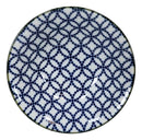 Ebros Made In Japan 4 Piece Geometry Ceramic Dining Rice Meal Soup Bowls 5.5"Diameter