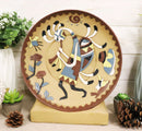 Southwestern American Tribal Native Aztec Mythology Kokopelli God Desktop Plaque