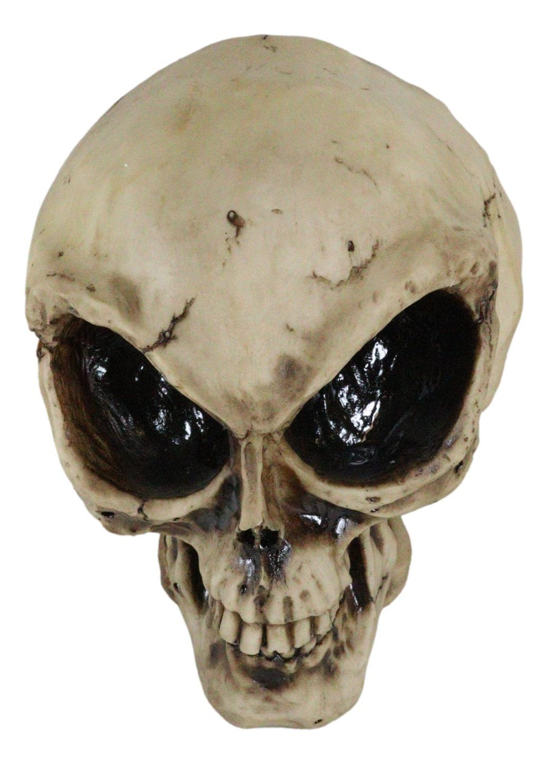 Extra Terrestrial MARS Attack 8" Tall Alien Skull Skeleton Figurine Sculpture