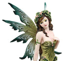 Earth Elemental Fairy Figurine Gaia Green Thumb Faerie Fantasy Sculpture 11.25"H