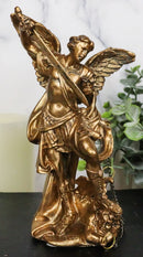 Ebros Bronzed Greek Orthodox Christian Church Archangel Of The Angelic Council Statue 5" Tall Figurine (Michael The Guardian Of The Church And Commander Of God's Army)