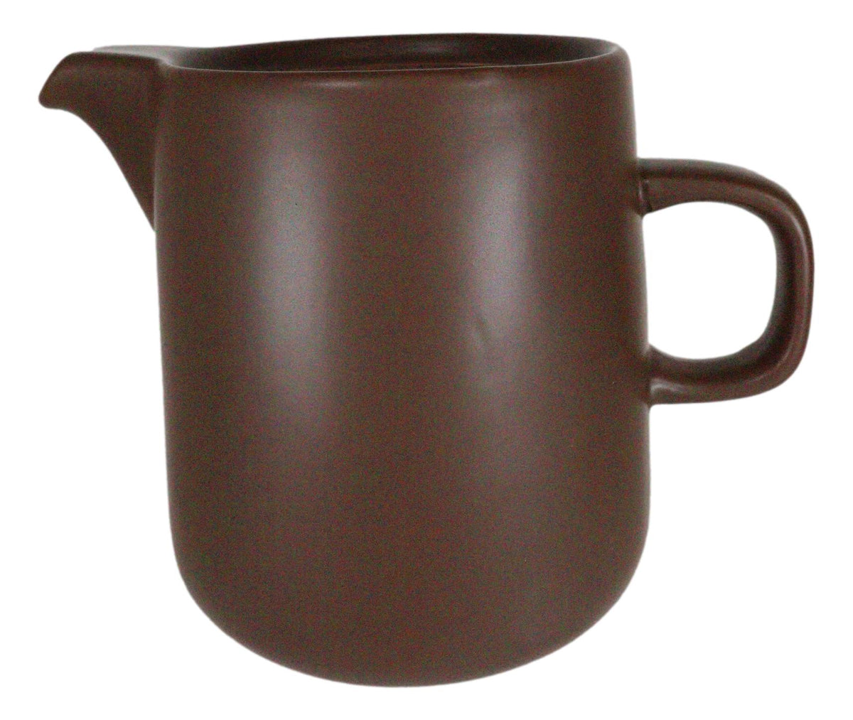 Brown Porcelain Coffee Maker Carafe Pot With Pour Over Dripper Filter Cup Set