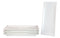 Pack Of 4 Modern White Porcelain Sushi Appetizer Dessert Platter Plates 10"L