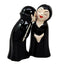 Ebros Dracula Vampire Love At First Bite Ceramic Salt Pepper Shakers Set 4"H