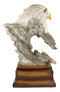 Ebros Large Glorious Surveyor Of Horizons Grand Bald Eagle Bust Statue Decor Figurine