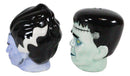 Ebros Frankenstein Zombie Bride And Groom Couple Ceramic Salt And Pepper Shakers Set